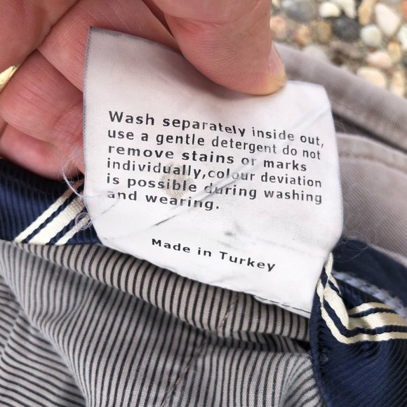 Roy Robson Luxury Chinos Khaki Flat Front W40 L33 - Picture 8 of 11